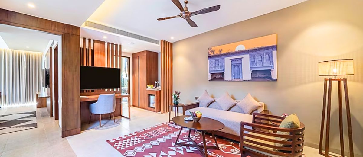 Villa - 1 Double Bed Garden View