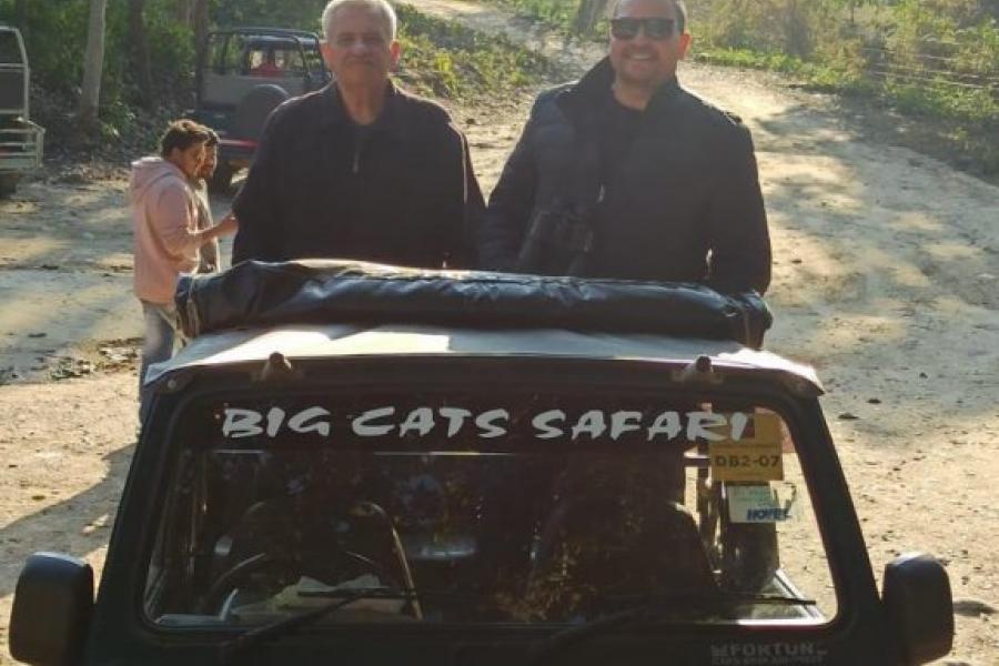 Guest From USA At Big Cats Safari