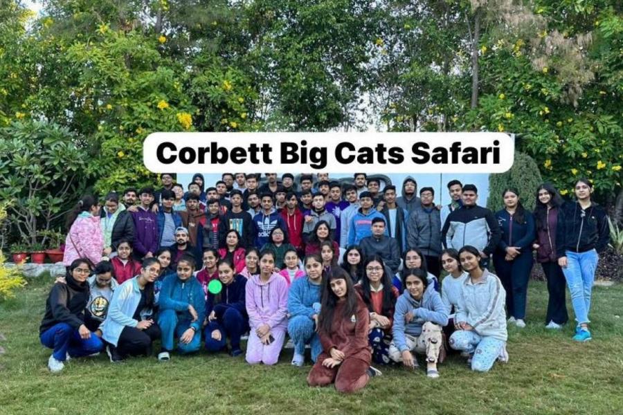 school group by corbett big cats safari